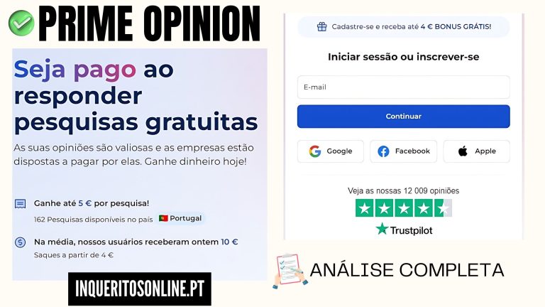 Prime Opinion - análise completa - vale a pena?