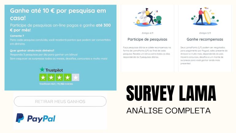 Survey Lama é seguro ou fraude - análise completa