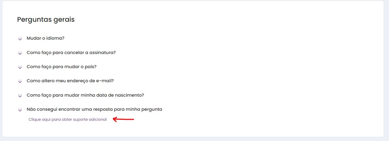 surveoo - suporte adicional - pode entrar em contacto diretamente